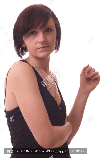 年輕的女人