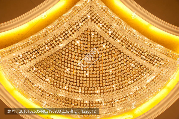 Crystal,Chandelier,Close