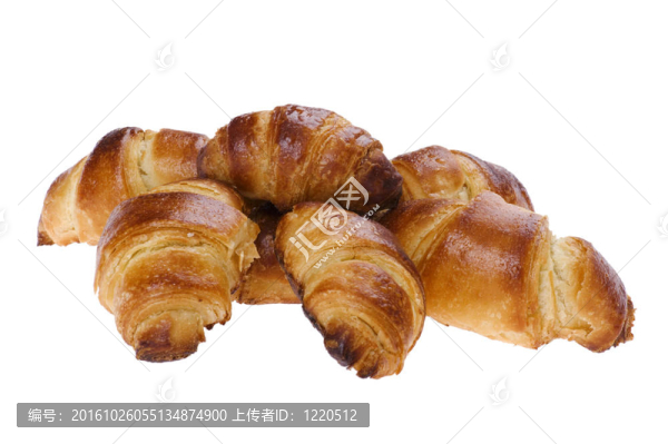 牛角包白