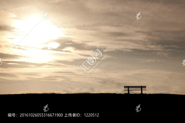 在日落臺在北海堤
