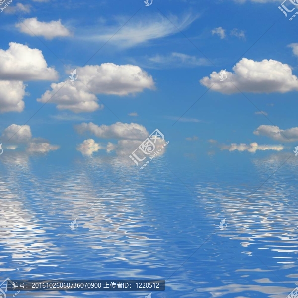 藍色的天空