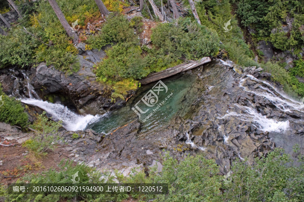 Narada,Falls；雷尼爾山國家公園