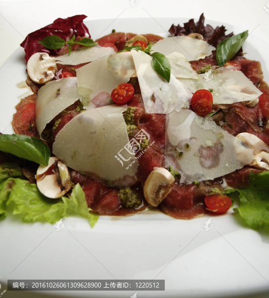 生牛肉片