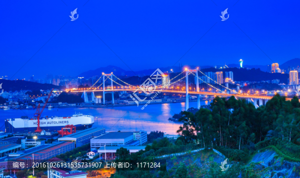 海滄大橋夜色