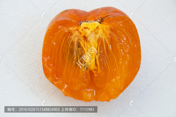 成熟的柿子