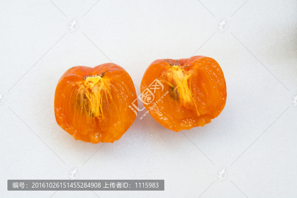 成熟的柿子