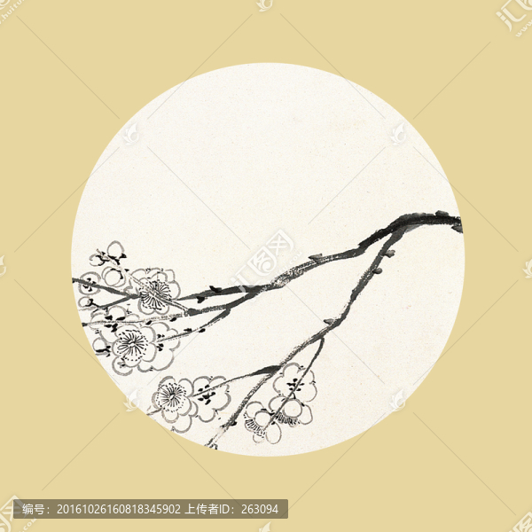 梅花國(guó)畫