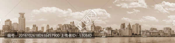 老外灘全景,大畫幅