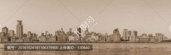 老外灘全景,大畫幅