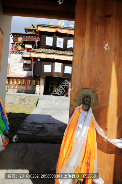阿柔大寺,佛寺,門,祁連,寺院