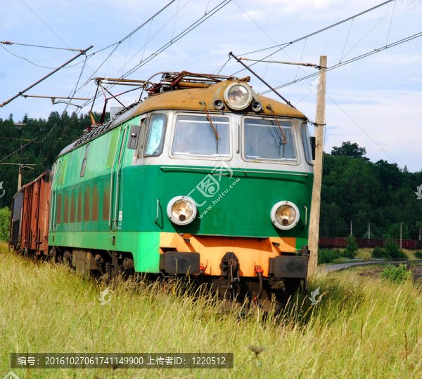線路上的機車