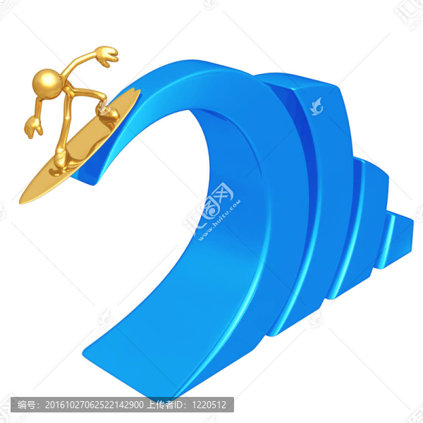 條形圖波沖浪