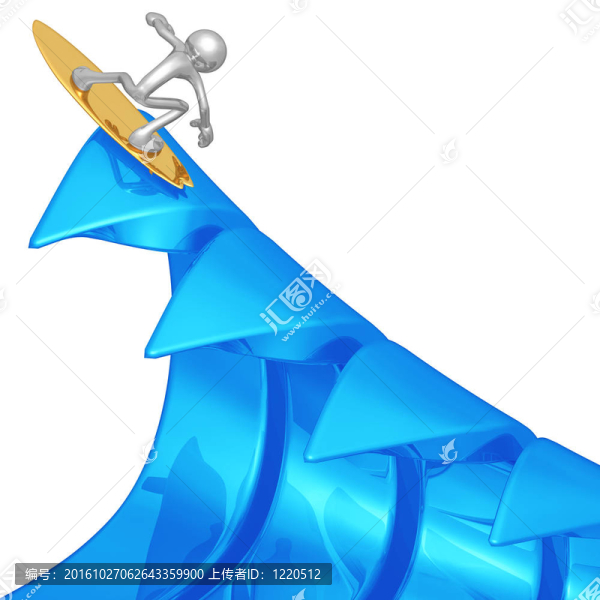沖浪的條形圖