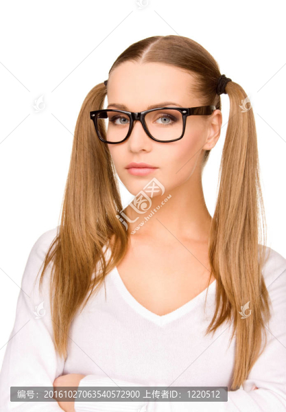 年輕漂亮的女商人