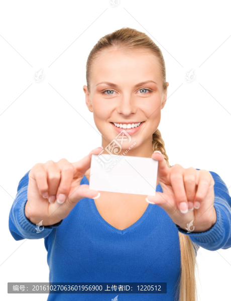 幸福的女人用名片