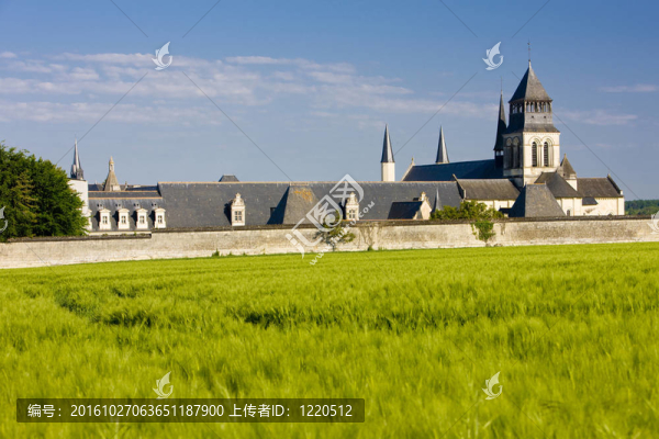 Fontevraud,Abbey；盧瓦爾河流域；法國
