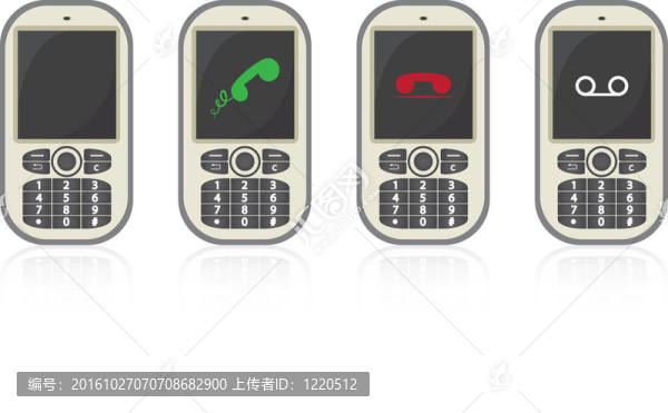 四載體的手機