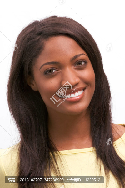 黑人黑人黑人女性微笑