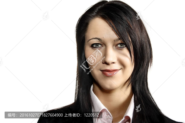 一個美麗的女人的肖像