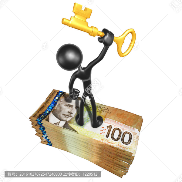 用金錢和金鑰匙