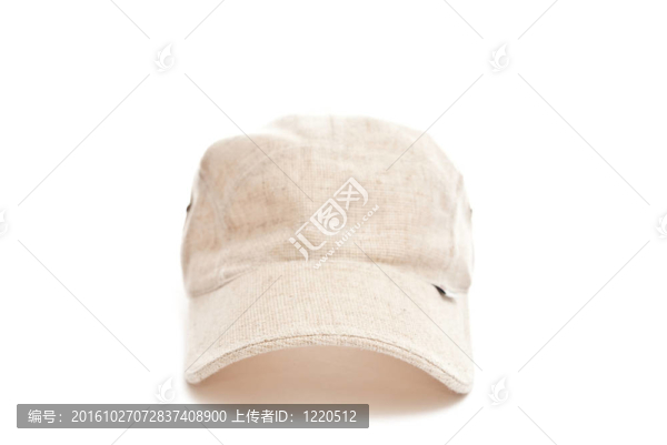 白色的帽子