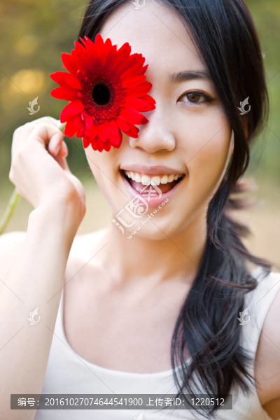 美麗的亞洲女子