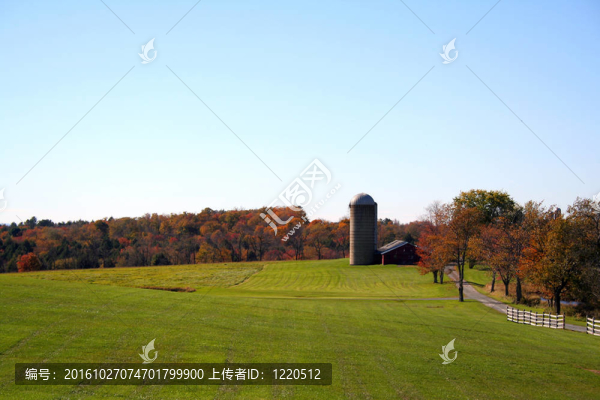 秋天的鄉(xiāng)村景觀