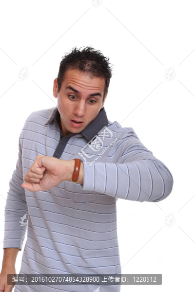 隨便的人看他的手表