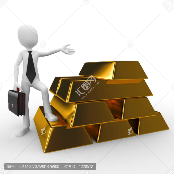 3D人用黃金磚