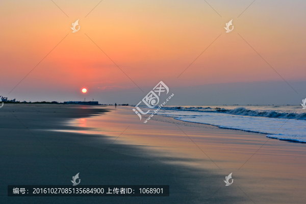 日出,海上日出