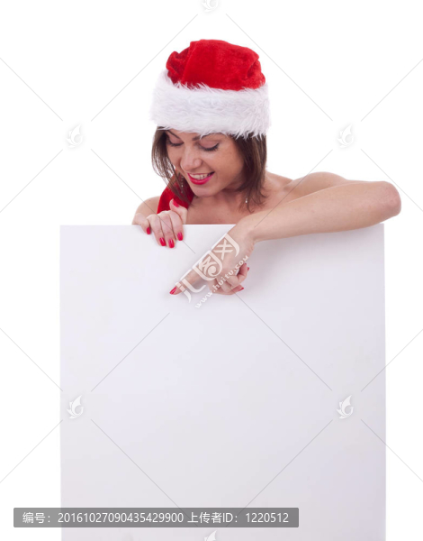 snata克勞斯女人的廣告牌