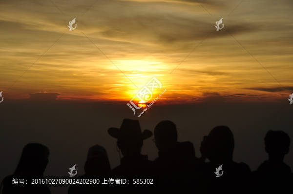 閑看日出日落