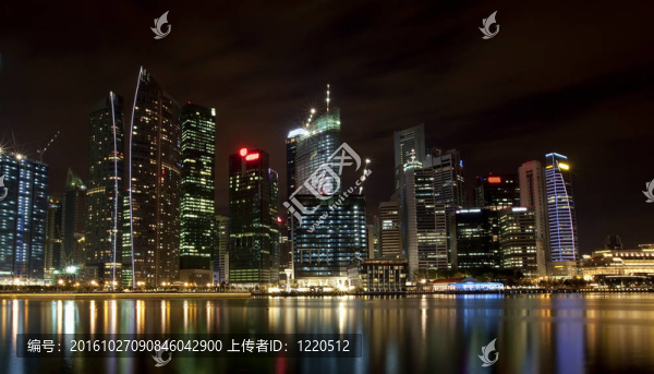 新加坡的天際線