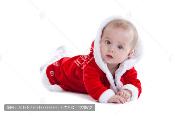 可愛(ài)的圣誕寶寶