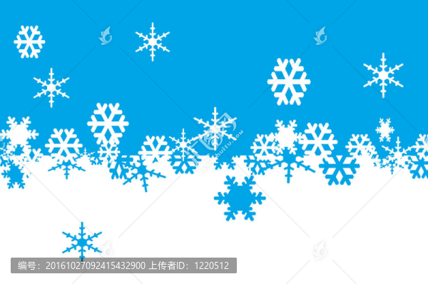 雪花背景