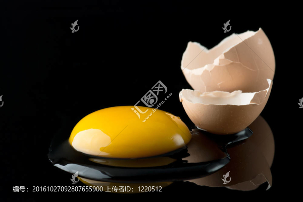 黑色碎雞蛋
