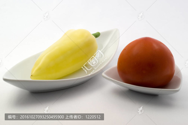 甜辣椒和西紅柿