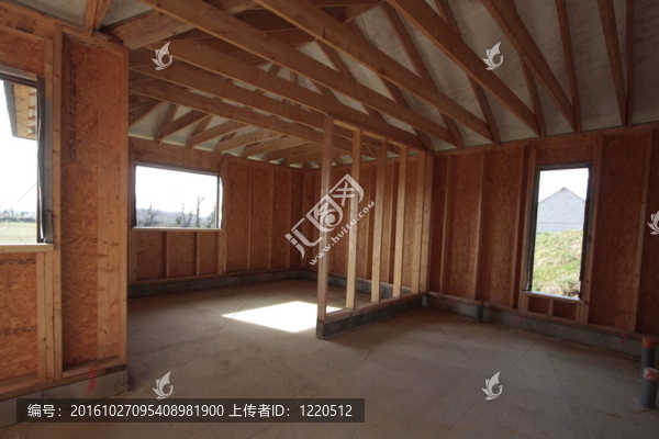 木結(jié)構(gòu)建筑的一部分