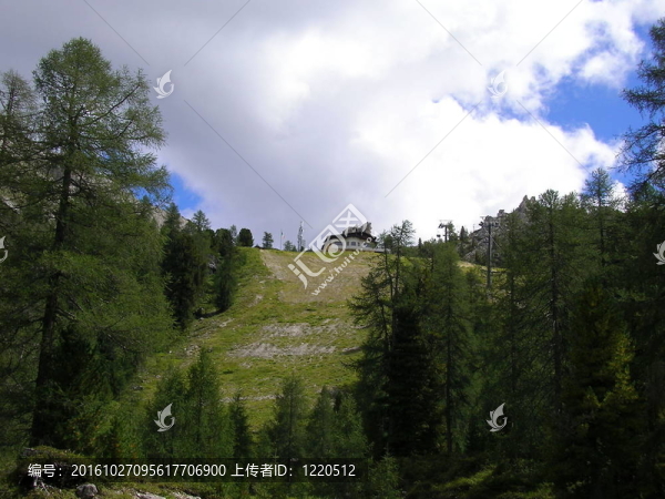 Val,Pusteria景觀；Dolomiti；意大利