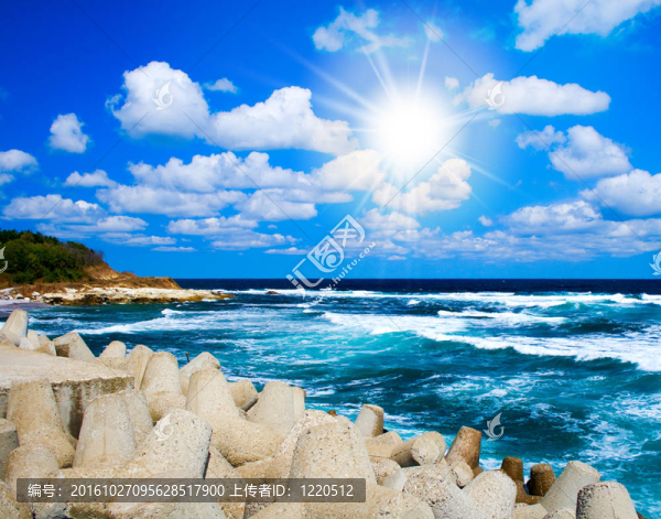 異國情調(diào)的美麗海景