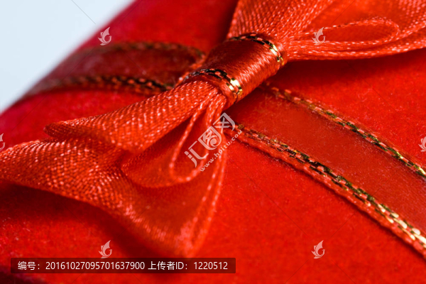 紅絲帶的宏鏡頭