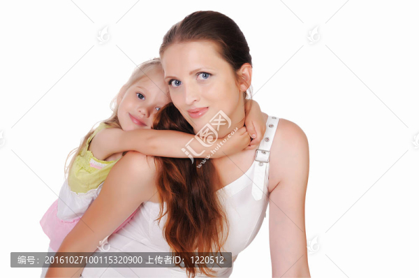 媽媽和她的小女兒