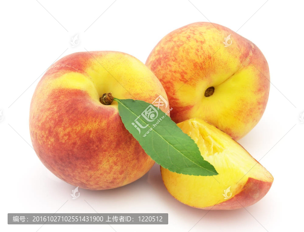 成熟的桃子