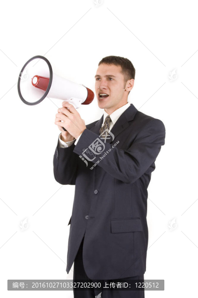 商人大喊