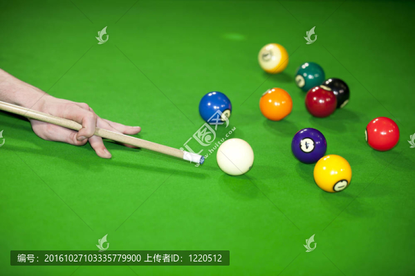 臺球游戲的情況