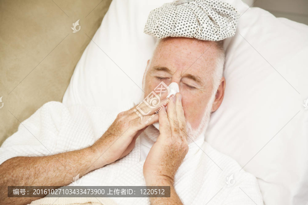 有病的人吹鼻子