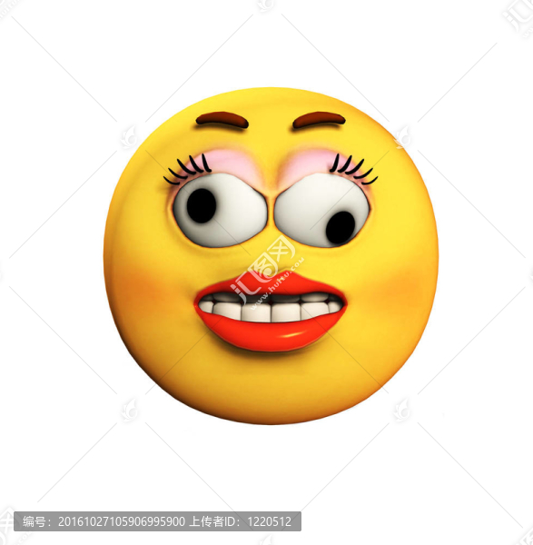 瘋狂的卡通人臉
