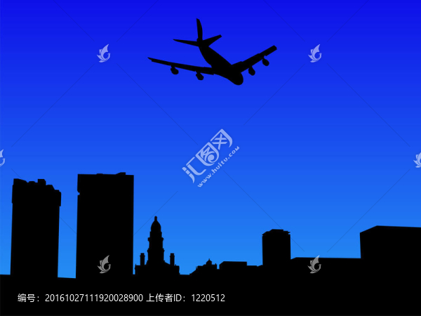 到達(dá)沃思堡的飛機(jī)