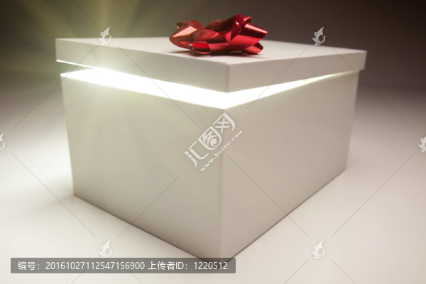 紅弓禮品盒蓋顯示非常明亮的內(nèi)容