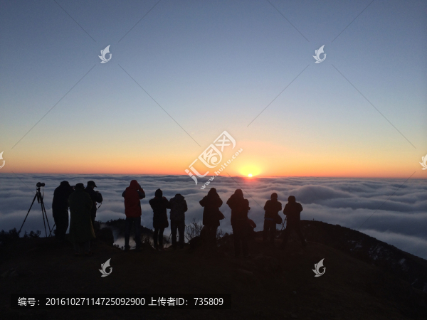 云海夕陽